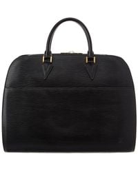 Louis Vuitton Noir Epi Leather Sorbonne Briefcase - Black