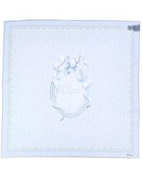 Dior - Medallion Silk Scarf - Lyst