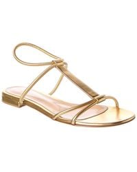 Gianvito Rossi - Lilo Leather Sandal - Lyst