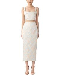 SAU LEE - 2Pc Jovita Jacquard Skirt Set - Lyst
