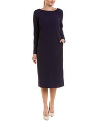 Lafayette 148 New York Loribel Shift Dress - Purple