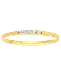 HAWLEY ST - 14K 0.05 Ct. Tw. Diamond Ring - Lyst