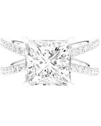 Amairah - 14K 4.00 Ct. Tw. Lab-Grown Diamond Engagement Ring - Lyst