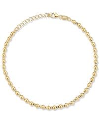 Italian Gold - 14K Ball Bracelet - Lyst