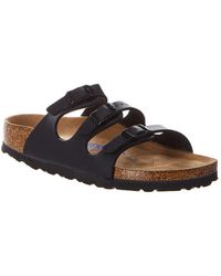 Birkenstock Women's Florida Soft Footbed Narrow Sandal - Black