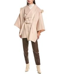 La Fiorentina - Hooded Cape - Lyst