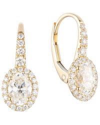 Gregg Ruth - 14K 1.29 Ct. Tw. Diamond Earring - Lyst