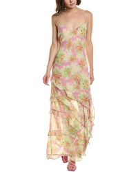 Bardot - Cantara Printed Maxi Dress - Lyst