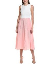 AREA STARS - Kia Knit Top Dress - Lyst