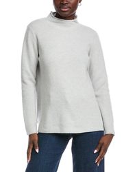 Eileen Fisher - Funnel Neck Cashmere Sweater - Lyst