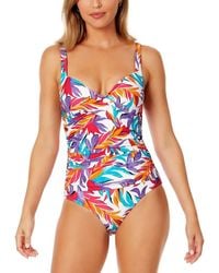 Anne Cole - Underwire Surplice Triangle One-Piece - Lyst