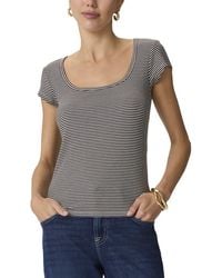 Splendid - Fitted Scoop T-Shirt - Lyst
