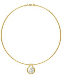Lab Grown Diamonds - 14K 1.30 Ct. Tw. Lab-Grown Diamond Necklace - Lyst