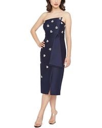 Kay Unger - Ria Embellished Midi Dress - Lyst