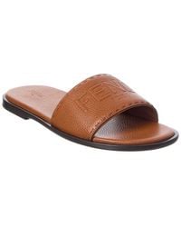 Fendi - Leather Sandal - Lyst