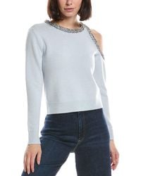 MILLY - Roma Knit Top - Lyst