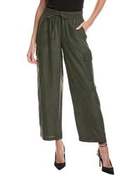 Eileen Fisher - Petite Cargo Silk Pant - Lyst
