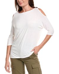 Michael Stars - Cold Shoulder Tank Top - Lyst