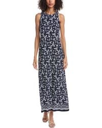 Vince Camuto - Sleeveless Keyhole Back Maxi Dress - Lyst