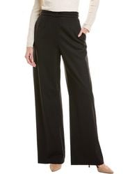 Oscar de la Renta - Wool-Blend Tailored Pant - Lyst