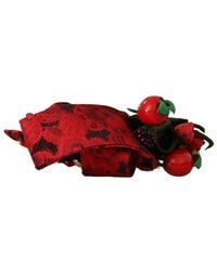 Dolce & Gabbana - Silk-Blend Headband - Lyst