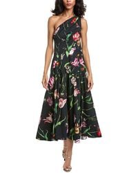 Oscar de la Renta - Tulip One Shoulder Dress - Lyst