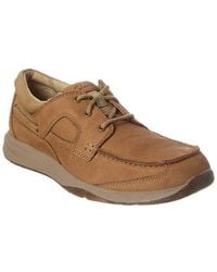 Clarks - Sailview Lace Leather Boat Shoe - Lyst