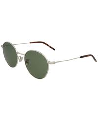 Saint Laurent Unisex Sl250 52mm Sunglasses - Green