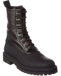 Common Projects Leather Technical Boot - Black