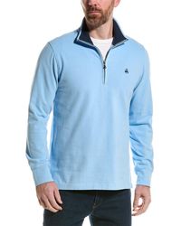 Brooks Brothers - Sueded Jersey 1/2-zip Pullover - Lyst