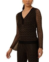 Hale Bob - V-Neck Top - Lyst