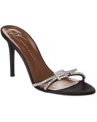 Giuseppe Zanotti - Clandestino 90 Satin Sandal - Lyst