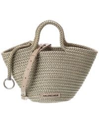 Balenciaga - Ibiza Small Rope Basket Tote - Lyst