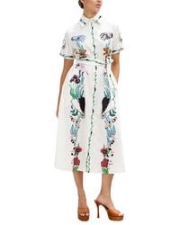 AMINA GLAM - Midi Dress - Lyst