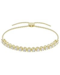 Lab Grown Diamonds - 14K 1.50 Ct. Tw. Lab-Grown Diamond Bolo Bracelet - Lyst