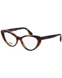 Fendi - Lettering 53Mm Optical Frames - Lyst