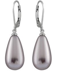 Splendid - 12X18Mm Pearl Earrings - Lyst