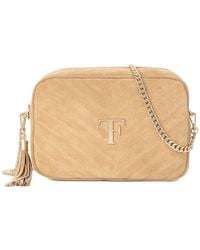 Tiffany & Fred Paris - Quilted Suede Camera Bag - Lyst