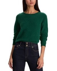 Alice + Olivia - Carolee Crewneck Cashmere-Blend Pullover - Lyst