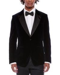 BOSS - Boss H Hutson Velvet Slim Fit Tuxedo Jacket - Lyst