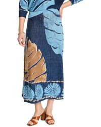 NIC+ZOE - Petite Twilight Front Knit Skirt - Lyst