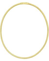 Italian Silver - Italian Over Cubogas Chain Necklace - Lyst