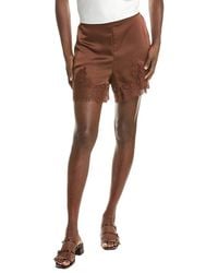 REVERIEE - Satin Short - Lyst