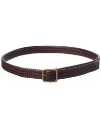J.McLaughlin - Braided Leather Belt - Lyst