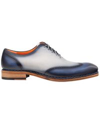 Mezlan - Almagro Two-Tone Leather Oxford - Lyst