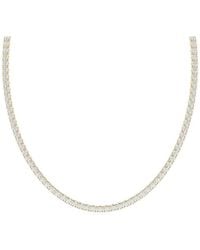 Lab Grown Diamonds - 14K 7.00 Ct. Tw. Lab-Grown Diamond Necklace - Lyst