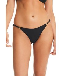 Red Carter - Shine Solids Cheeky Fit Swim Bottoms - Lyst