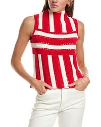 Rowing Blazers - Knit Stripe Wool-Blend Tank - Lyst