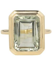 TIRAMISU - Silver 8.05 Ct. Tw. Green Amethyst Ring - Lyst