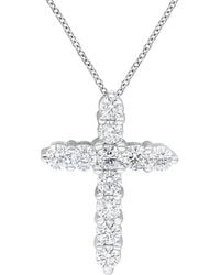 Diana M. Jewels - Fine Jewelry 18k 1.20 Ct. Tw. Diamond Pendant Necklace - Lyst